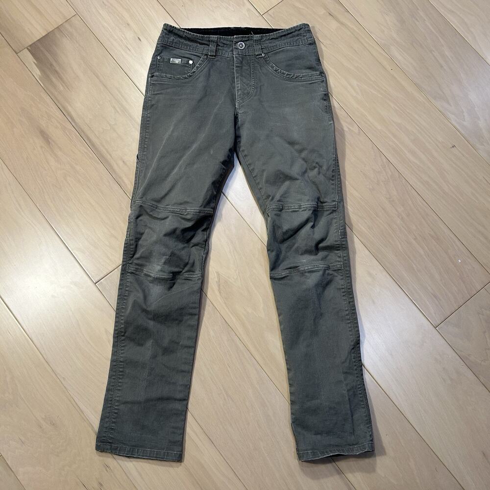 KUHL Gray Vintage Patina Dye Pants Distressed Men’s 28x30